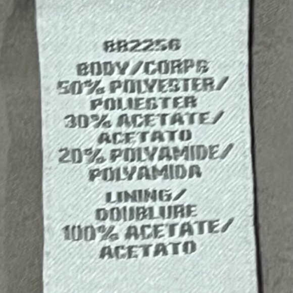 THEIA Brocade Design Metallic Silver Gray Floral Cocktail Dress Size 8 NWOT - Picture 14 of 15